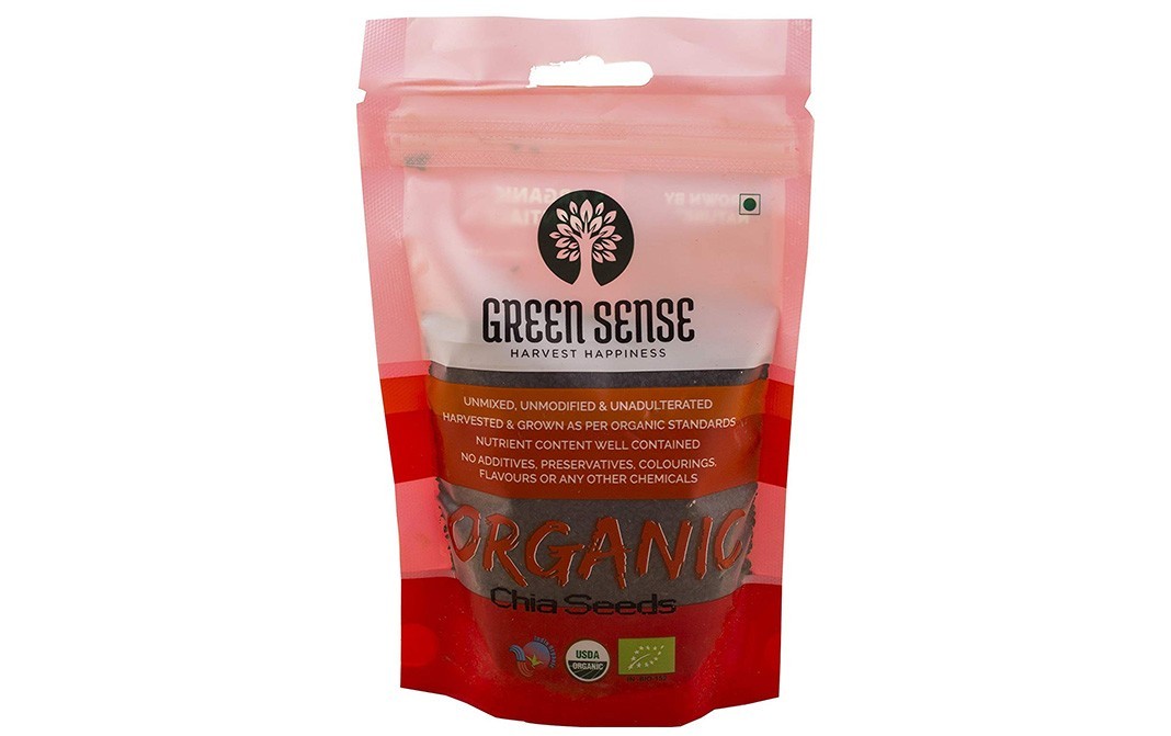 Green Sense Organic Chia Seeds    Pack  100 grams